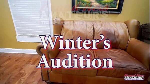 Busty Brunette Cutie Winter Hill Sucks A Hard Cock And Gets Deeply Pounded!