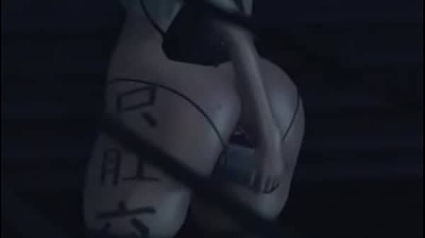 Anal dildoing in public, Second Life