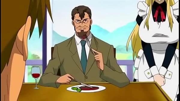 Hentai maid fucked by strangers