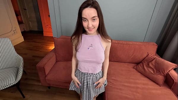 Sweet young woman Sia Florence takes a big cock in her ass