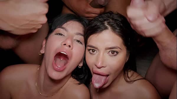 2 Babes Called Us Because They Wanted To Be In A Gangbang Together. -Yenifer Chacon & Sara Retali